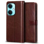 Shock Proof Flip Cover Back Case for 1+ Oneplus Nord Ce 3 5G | Magnetic Wallet Leather Case with Stand - Image 4