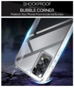 Ultra-Hybrid Crystal Clear Back Case Cover for Xiaomi Redmi Note 11 | 11s 5G | Hard Back | Slim Fit Shockproof Design | Camera Protection Bump | Back Cover Case (PC,TPU | Transparent) - Image 4