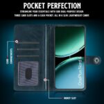 Shock Proof Flip Cover Back Case for 1+ Oneplus Nord 4 5G | Magnetic Wallet Leather Case with Stand - Image 6