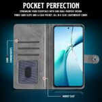 Shock Proof Flip Cover Back Case for 1+ Oneplus Nord Ce 4 Lite 5G | Magnetic Wallet Leather Case with Stand - Image 6
