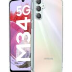 kelpuj Transparent Back Cover for Compatible with Samsung Galaxy M34 5G / F34 5G | Shockproof TPU Silicone Case with Raised Edges for Full Body & Camera Protection Transparent