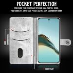 Shock Proof Flip Cover Back Case for Realme 13 Pro 5G | Magnetic Wallet Leather Case with Stand - Image 6
