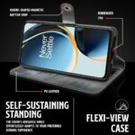 Shock Proof Flip Cover Back Case for 1+ Oneplus Nord Ce 3 Lite 5G | Magnetic Wallet Leather Case with Stand - Image 5