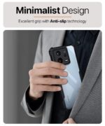 Shockproof Crystal Clear Back Cover Case for Xiaomi 13 Pro 5G | 360 Degree Protection | Protective Design | Transparent Back Cover Case for Xiaomi Mi 13 Pro 5G (Black Bumper) - Image 5