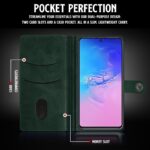 Shock Proof Flip Cover Back Case for Samsung Galaxy S10 Lite | Magnetic Wallet Leather Case with Stand - Image 4