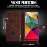 Shock Proof Flip Cover Back Case for Xiaomi Redmi Note 12 4G | Magnetic Wallet Leather Case with Stand - Image 6