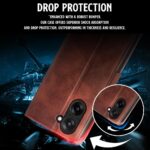 Shock Proof Flip Cover Back Case for 1+ Oneplus Nord Ce 5 5G | Magnetic Wallet Leather Case with Stand - Image 8