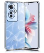 Crystal Clear Transparent Back Case Cover for Oppo F25 Pro 5G | Full Device & Camera Protection Shockproof TPU | Flexible Silicone Back Cover Case Transparent - Image 3
