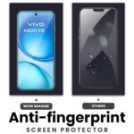 Unbreakable Nano Film Glass Screen Protector for Vivo X200 FE [ Flexible like a Screen Guard, Harder than a Tempered Glass ]  Pack Of 2 - Image 4