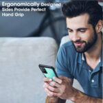 Shock Proof Clear Back Case Mobile Cover for 1+ OnePlus 8T (Hard | Hybrid PC + TPU | Full Armour Device & Camera Protection | Black) - Image 5