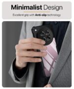 kelpuj Shock Proof Clear Protective Back Case for Infinix Zero 40 5G - AirEDGE Technology | 360 Degree Camera Protection | Transparent Hybrid Back Case Mobile Cover - Black - Image 8