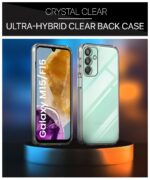 Ultra-Hybrid Clear Back Case Cover Designed for Samsung Galaxy M15 5G | Galaxy F15 5G | Sleek Hard Back | Cushion Edge Technology Shockproof Drop & Camera Protection Bump Transparent - Image 3
