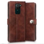 Shock Proof Flip Cover Back Case for Xiaomi Mi Redmi Note 9 | Magnetic Wallet Leather Case with Stand - Image 4