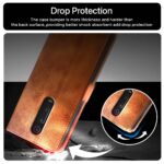 Shock Proof Flip Cover Back Case for Xiaomi Mi Redmi K20 | Magnetic Wallet Leather Case with Stand - Image 4
