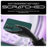 kelpuj Back Cover for Realme 14x 5G | Realme Narzo 80x | Realme P3x | Ultra Slim Soft Rubberised Case | Inner Velvet Fabric | Matte Silicone Flexible Mobile Case | Camera Protection - Green - Image 8