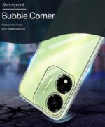 kelpuj Crystal Clear Transparent Back Case Cover for Itel P55 5G | Full Device & Camera Protection Shockproof TPU | Flexible Silicone Back Cover Case Transparent - Image 8