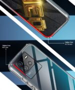 Crystal Clear Transparent Back Case Cover for iQOO Neo 6 5G | Full Device & Camera Protection Shockproof TPU Silicone Back Cover Case Transparent - Image 5