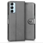 Shock Proof Flip Cover Back Case for Samsung Galaxy M14 5G | Magnetic Wallet Leather Case with Stand - Image 4