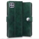 Shock Proof Flip Cover Back Case for Samsung Galaxy A22 5G | Magnetic Wallet Leather Case with Stand - Image 2