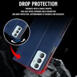 Shock Proof Flip Cover Back Case for Samsung Galaxy F23 5G | Magnetic Wallet Leather Case with Stand - Image 6