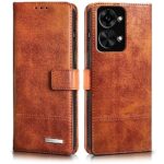 Shock Proof Flip Cover Back Case for 1+ Oneplus Nord 2T | Magnetic Wallet Leather Case with Stand