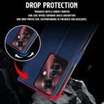 Shock Proof Flip Cover Back Case for Oppo F25 Pro 5G | Magnetic Wallet Leather Case with Stand - Image 8