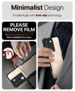 Shock Proof Clear Back Case Mobile Cover for Vivo Y200 5G (Hard | Hybrid PC + TPU | Full Armour Device & Camera Protection | Black) - Image 4