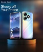 Crystal Clear Transparent Back Case Cover for Itel S23 Plus | Full Device & Camera Protection Shockproof TPU | Flexible Silicone Back Cover Case Transparent - Image 3