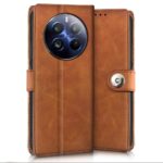 Shock Proof Flip Cover Back Case for Realme 12 Pro | Magnetic Wallet Leather Case with Stand - Image 3