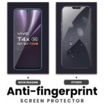 Unbreakable Nano Film Glass Screen Protector for Vivo T4X 5G | IQOO Z10X 5G [ Flexible Like a Screen Guard, Harder Than a Tempered Glass ]  Pack of 2 Transparent - Image 6