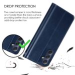Shock Proof Flip Cover Back Case for Samsung Galaxy M34 5G | Magnetic Wallet Leather Case with Stand - Image 5