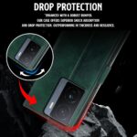 Shock Proof Flip Cover Back Case for Iqoo Z7 5G | Magnetic Wallet Leather Case with Stand - Image 8