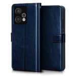 Shock Proof Flip Cover Back Case for Hmd Crest Max 5G | Magnetic Wallet Leather Case with Stand - Image 4
