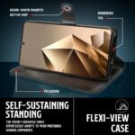 Shock Proof Flip Cover Back Case for Infinix Note 50X 5G | Magnetic Wallet Leather Case with Stand - Image 5