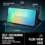 Shock Proof Flip Cover Back Case for Samsung Galaxy A06 | Magnetic Wallet Leather Case with Stand - Image 8