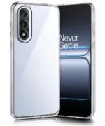 Transparent Back Cover Case for 1+ OnePlus Nord 5 | Raised Bumps for Full Device & Camera Protection Shockproof TPU Silicone Back Case Mobile Cover Transparent - Image 4