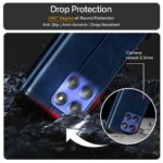 Shock Proof Flip Cover Back Case for Motorola Moto Edge 60 Stylus 5G | Magnetic Wallet Leather Case with Stand - Image 6