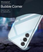 Crystal Clear Transparent Back Case Cover for Samsung Galaxy M14 5G | Full Device & Camera Protection Shockproof TPU | Flexible Silicone Back Cover Case Transparent - Image 8