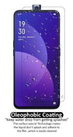 Unbreakable Nano Film Glass Screen Protector for Oppo F11 Pro [ Flexible Like a Screen Guard, Harder Than a Tempered Glass ]  Pack of 2 Clear - Image 3