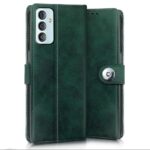 Shock Proof Flip Cover Back Case for Samsung Galaxy F23 5G | Magnetic Wallet Leather Case with Stand - Image 2