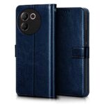 Shock Proof Flip Cover Back Case for Vivo V30E 5G | Magnetic Wallet Leather Case with Stand - Image 4