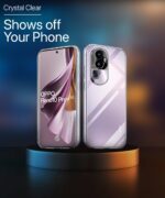 Crystal Clear Transparent Back Case Cover for Oppo Reno 10 Pro Plus 5G | Full Device & Camera Protection Shockproof TPU | Flexible Silicone Back Cover Case Transparent - Image 3