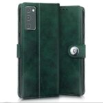Shock Proof Flip Cover Back Case for Samsung Galaxy S20 Fe 5G | Magnetic Wallet Leather Case with Stand - Image 4