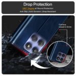 Shock Proof Flip Cover Back Case for Motorola Moto Edge 60 Fusion | Magnetic Wallet Leather Case with Stand - Image 4