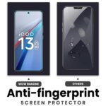 Unbreakable Nano Film Glass Screen Protector for iQOO 13 5G [ Flexible Like a Screen Guard, Harder Than a Tempered Glass ]  Pack of 2 Clear - Image 5