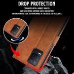 Shock Proof Flip Cover Back Case for Realme Narzo 30 5G, 9, 8, 8S | Magnetic Wallet Leather Case with Stand - Image 6