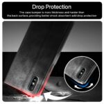 Shock Proof Flip Cover Back Case for Xiaomi Mi Redmi 9A | Magnetic Wallet Leather Case with Stand - Image 4