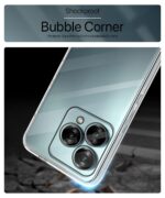 Crystal Clear Transparent Back Case Cover for Lava Blaze Curve | Full Device & Camera Protection Shockproof TPU | Flexible Silicone Back Cover Case Transparent - Image 4