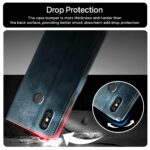 Shock Proof Flip Cover Back Case for Xiaomi Mi Redmi Note 6 Pro | Magnetic Wallet Leather Case with Stand - Image 6