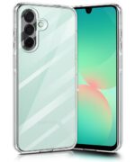 Crystal Clear Transparent Back Case Cover for Samsung Galaxy A26 5G | Full Device & Camera Protection Shockproof TPU | Flexible Silicone Back Cover Case Transparent - Image 2